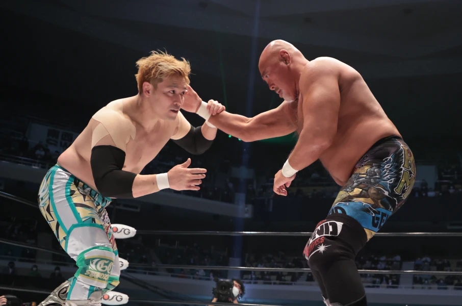 本日発表 21年度プロレス大賞 年間最高試合 ベストバウト は 2 12日本武道館 潮崎豪 武藤敬司に決定 プロレスリング ノア公式サイト Pro Wrestling Noah Official Site